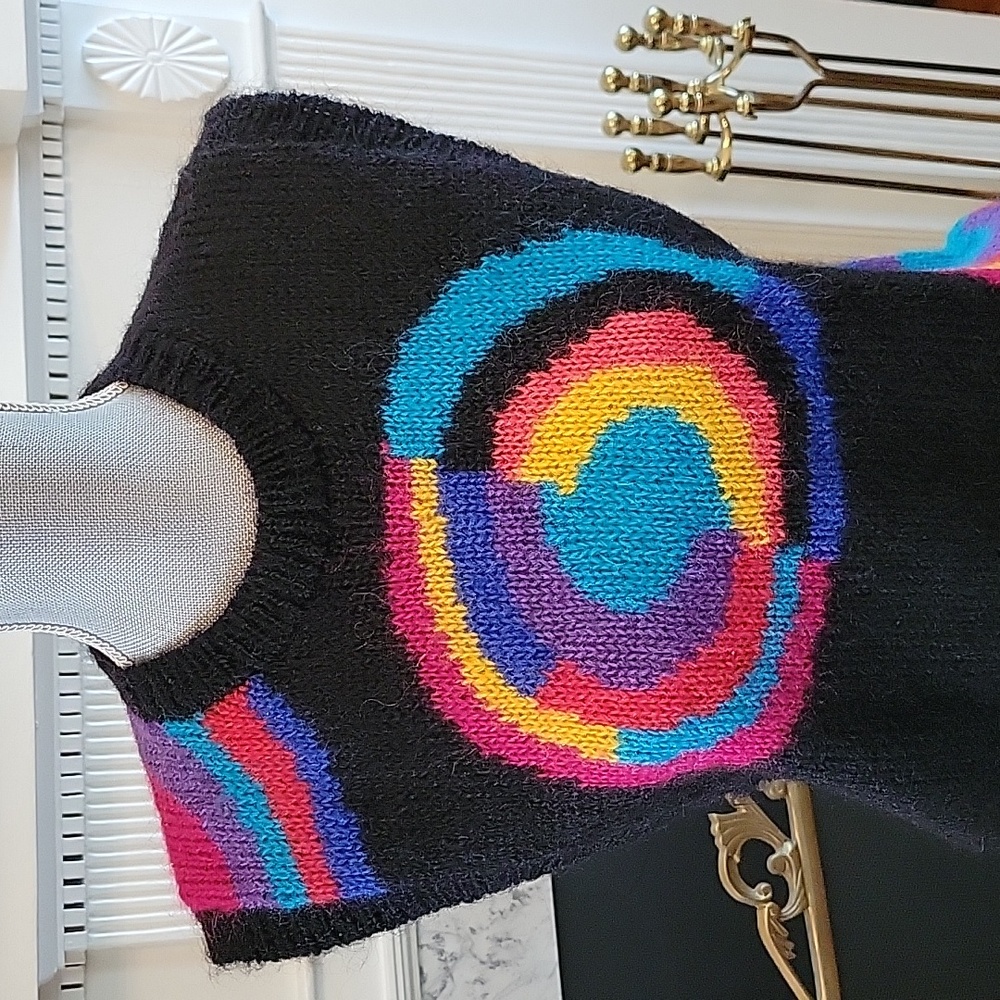 Vintage 1980's Sweater Vest - Picture 2 of 6